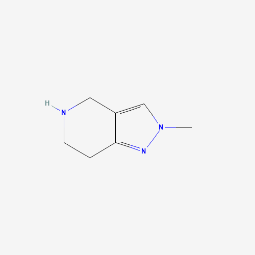 2-METHYL-4,5,6,7-TETRAHYDRO-2H-PYRAZOLO[4,3-C]PYRIDINE (CAS: 100501-59-5) - Related Chemical Product