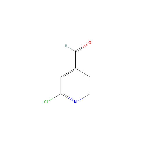 2-Chloroisonicotinaldehyde (CAS: 101066-61-9) - Chemical Structure and Molecular Formula 
