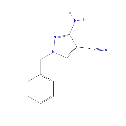 3-AMINO-1-BENZYL-1H-PYRAZOLE-4-CARBONITRILE (CAS: 122800-01-5) - Related Chemical Product