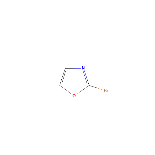 Oxazole,2-bromo-(9CI) (CAS: 125533-82-6) - Chemical Structure and Molecular Formula 
