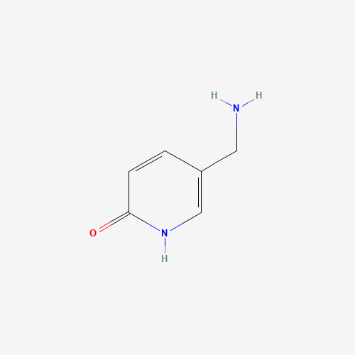 5-AMINOMETHYL-1H-PYRIDIN-2-ONE (CAS: 131052-84-1) - Chemical Structure and Molecular Formula 