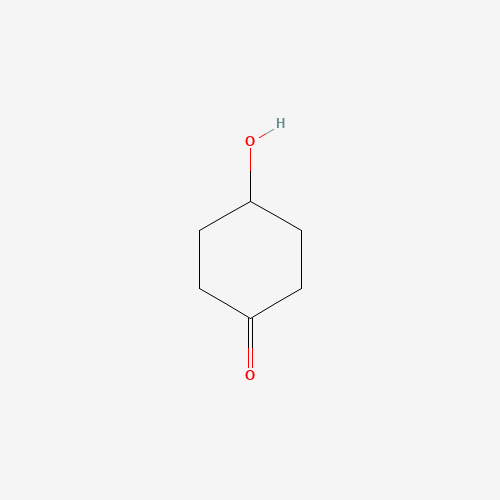 4-HYDROXYCYCLOHEXANONE (CAS: 13482-22-9) - Chemical Structure and Molecular Formula 