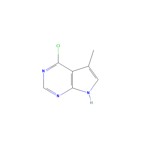 4-Chloro-5-methyl-7H-pyrrolo[2,3-d]pyrimidine (CAS: 1618-36-6) - Related Chemical Product