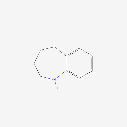 2,3,4,5-Tetrahydro-1H-benzo[b]azepine (CAS: 1701-57-1) - Chemical Structure and Molecular Formula 