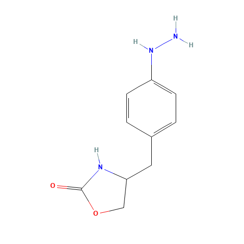 4-(4-Hydrazinobenzyl)-2-oxazolidinone (CAS: 171550-12-2) - Chemical Structure and Molecular Formula 