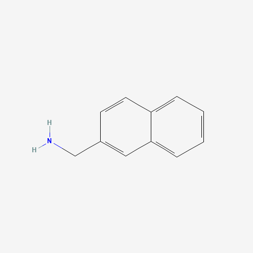 1-(2-NAPHTHYL)METHANAMINE (CAS: 2018-90-8) - Chemical Structure and Molecular Formula 