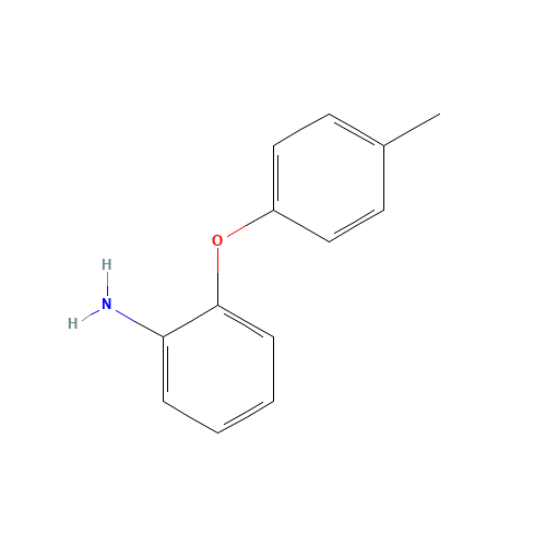 2-(p-tolyloxy)aniline (CAS: 20927-98-4) - Chemical Structure and Molecular Formula 