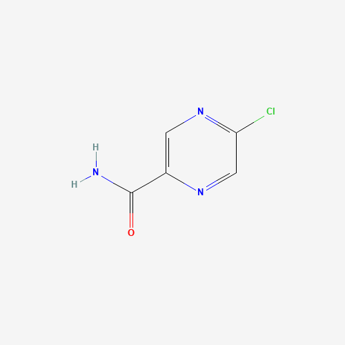 5-chloropyrazine-2-carboxamide chemical structure 5-chloropyrazine-2-carboxamide (CAS: 21279-64-1) - Chemical Structure and Molecular Formula