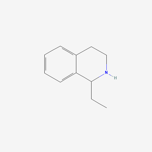 1-ETHYL-1,2,3,4-TETRA-HYDRO-ISOQUINOLINE (CAS: 25939-81-5) - Chemical Structure and Molecular Formula 