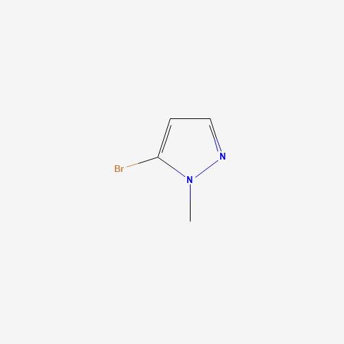 1H-Pyrazole,5-bromo-1-methyl-(9CI) (CAS: 361476-01-9) - Chemical Structure and Molecular Formula 