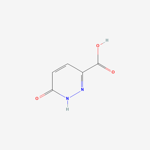 6-HYDROXY-3-PYRIDAZINECARBOXYLIC ACID MONOHYDRATE (CAS: 37972-69-3) - Chemical Structure and Molecular Formula 