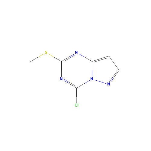 4-CHLORO-2-METHYLTHIOPYRAZOLO[1,5-A]1,3,5-TRIAZINE (CAS: 54346-19-9) - Related Chemical Product