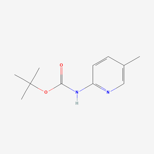 2-(BOC-AMINO)-5-PICOLINE (CAS: 562074-43-5) - Chemical Structure and Molecular Formula 