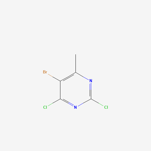 5-Bromo-2,4-dichloro-6-methylpyrimidine chemical structure 5-Bromo-2,4-dichloro-6-methylpyrimidine (CAS: 56745-01-8) - Chemical Structure and Molecular Formula