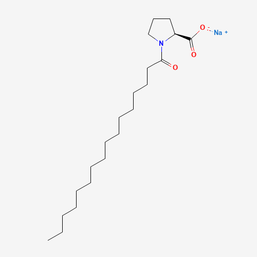 Sodium 1-palmitoyl-L-prolinate (CAS: 58725-33-0) - Related Chemical Product