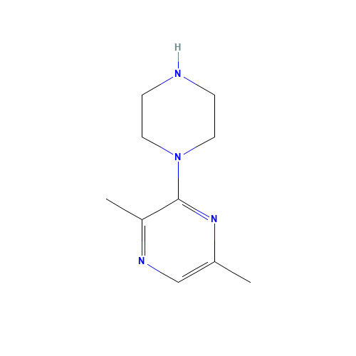 2,5-dimethyl-3-piperazin-1-ylpyrazine (CAS: 59215-42-8) - Related Chemical Product