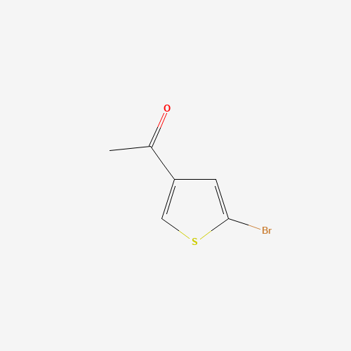 1-(5-bromothiophen-3-yl)ethanone (CAS: 59227-67-7) - Chemical Structure and Molecular Formula 