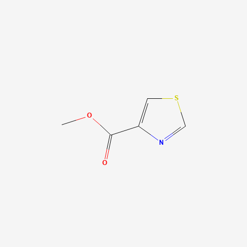 METHYL 4-THIAZOLECARBOXYLATE chemical structure METHYL 4-THIAZOLECARBOXYLATE (CAS: 59418-09-6) - Chemical Structure and Molecular Formula