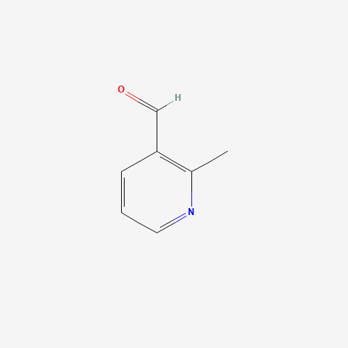 2-METHYLNICOTINALDEHYDE (CAS: 60032-57-7) - Chemical Structure and Molecular Formula 