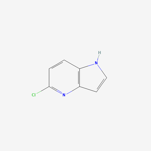 5-CHLORO-1H-PYRROLO[3,2-B] PYRIDINE (CAS: 65156-94-7) - Chemical Structure and Molecular Formula 