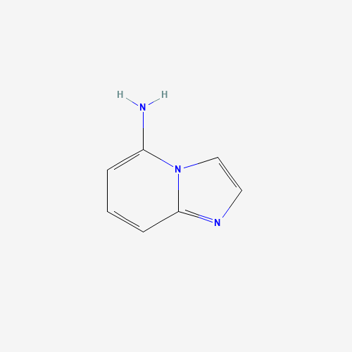Imidazo[1,2-a]pyridin-5-ylamine (CAS: 66358-23-4) - Chemical Structure and Molecular Formula 