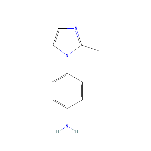 4-(2-METHYLIMIDAZOL-1-YL)PHENYLAMINE (CAS: 74852-81-6) - Related Chemical Product