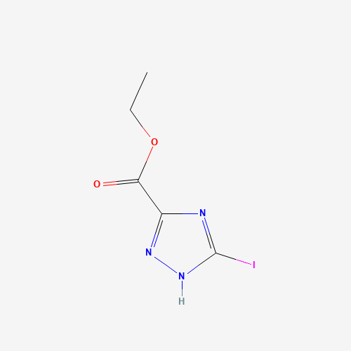 5-IODO-1H-1,2,4-TRIAZOLE-3-CARBOXYLIC ACID ETHYL ESTER (CAS: 774608-90-1) - Related Chemical Product