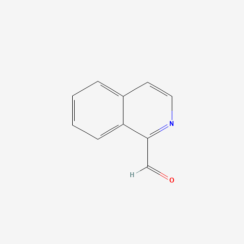 ISOQUINOLINE-1-CARBALDEHYDE (CAS: 4494-18-2) - Chemical Structure and Molecular Formula 