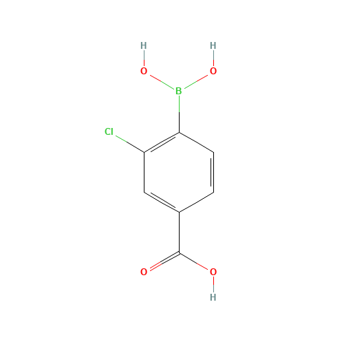 4-CARBOXY-2-CHLOROPHENYLBORONIC ACID (CAS: 851335-09-6) - Related Chemical Product