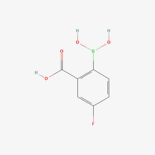 2-BORONO-5-FLUOROBENZOIC ACID (CAS: 874290-63-8) - Related Chemical Product