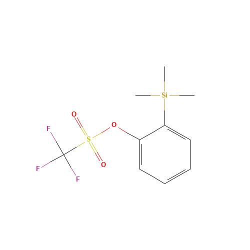 2-(TRIMETHYLSILYL)PHENYL TRIFLUOROMETHANESULFONATE (CAS: 88284-48-4) - Chemical Structure and Molecular Formula 