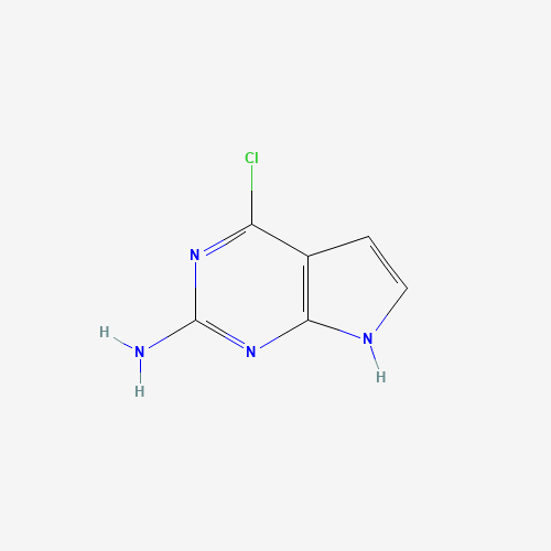 2-Amino-4-chloropyrrolo[2,3-d]pyrimidine (CAS: 84955-31-7) - Related Chemical Product