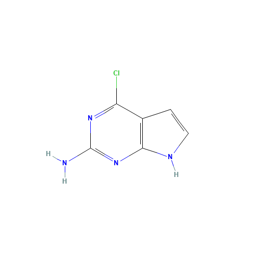 2-Amino-4-chloropyrrolo[2,3-d]pyrimidine (CAS: 84955-31-7) - Related Chemical Product