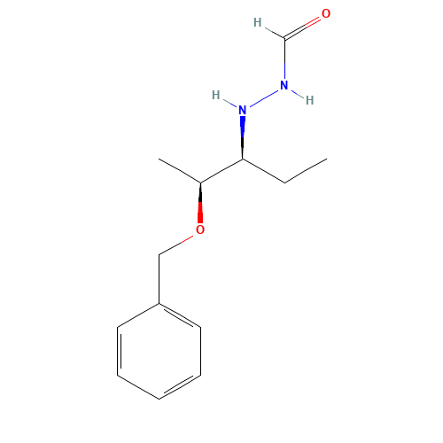 2-[(1S,2S)-1-Ethyl-2-(phenylmethoxy)propyl]hydrazinecarboxaldehyde (CAS: 170985-85-0) - Related Chemical Product