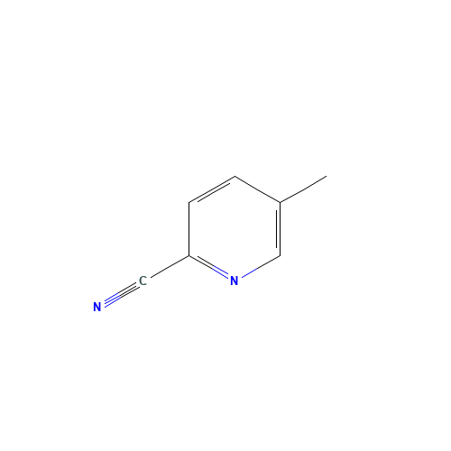 2-Cyano-5-methylpyridine (CAS: 1620-77-5) - Chemical Structure and Molecular Formula 