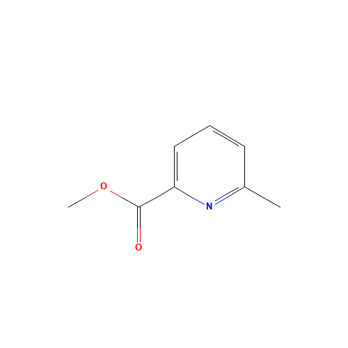 methyl 6-methylpyridine-2-carboxylate (CAS: 13602-11-4) - Chemical Structure and Molecular Formula 