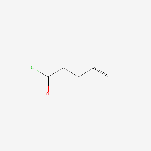 4-PENTENOYL CHLORIDE (CAS: 39716-58-0) - Chemical Structure and Molecular Formula 
