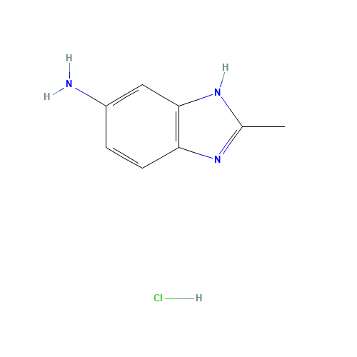 2-Methyl-1H-benzoimidazol-5-ylamine hydrochloride (CAS: 1571-93-3) - Related Chemical Product