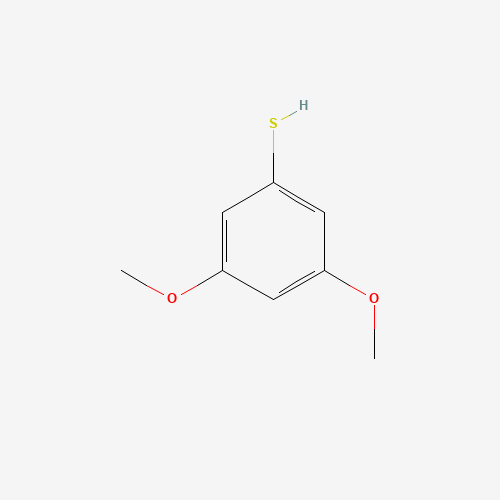 3,4-DIMETHOXYTHIOPHENOL (CAS: 19689-66-8) - Chemical Structure and Molecular Formula 