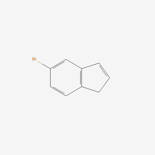 1H-INDENE,5-BROMO- chemical structure 1H-INDENE,5-BROMO- (CAS: 75476-78-7) - Chemical Structure and Molecular Formula