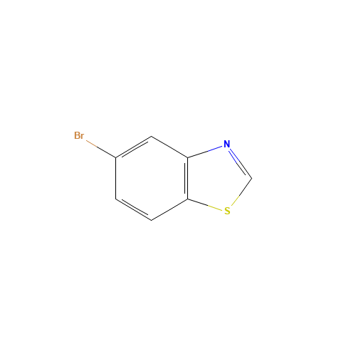 5-Bromobenzothiazole (CAS: 768-11-6) - Chemical Structure and Molecular Formula 