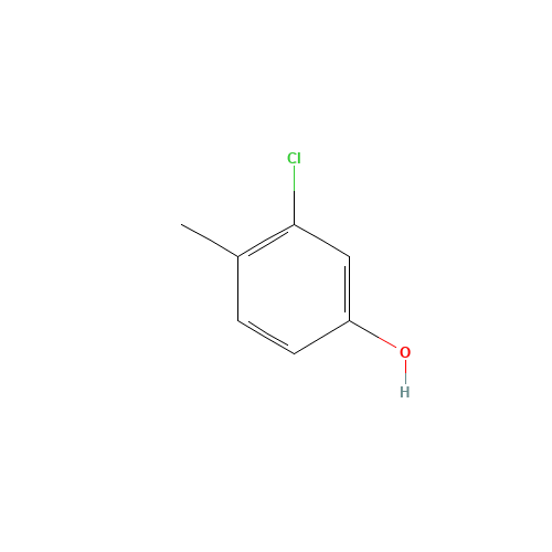 3-CHLORO-4-METHYLPHENOL (CAS: 615-62-3) - Related Chemical Product