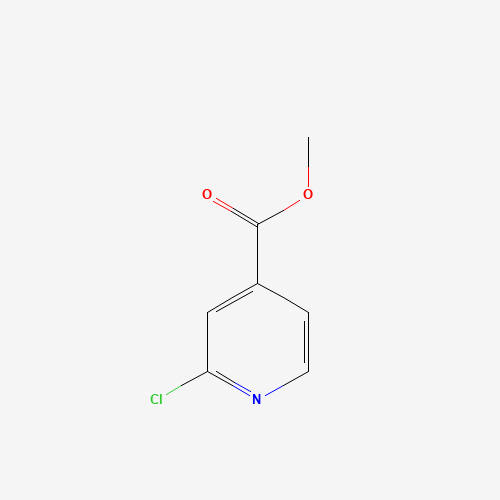 METHYL 2-CHLOROISONICOTINATE (CAS: 58481-11-1) - Chemical Structure and Molecular Formula 