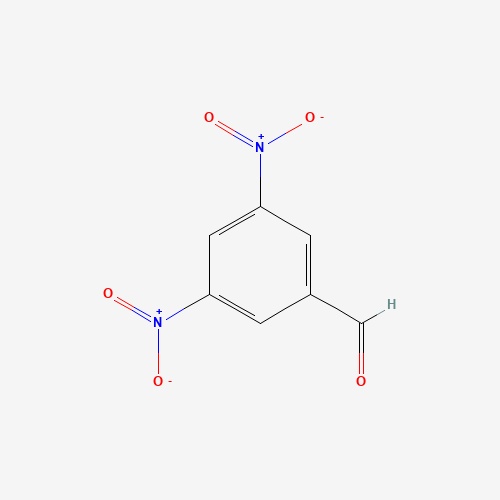 3,5-DINITROBENZALDEHYDE (CAS: 14193-18-1) - Chemical Structure and Molecular Formula 