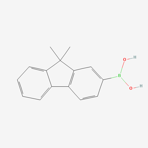 9,9-Dimethyl-9H-fluoren-2-yl-boronic acid (CAS: 333432-28-3) - Related Chemical Product