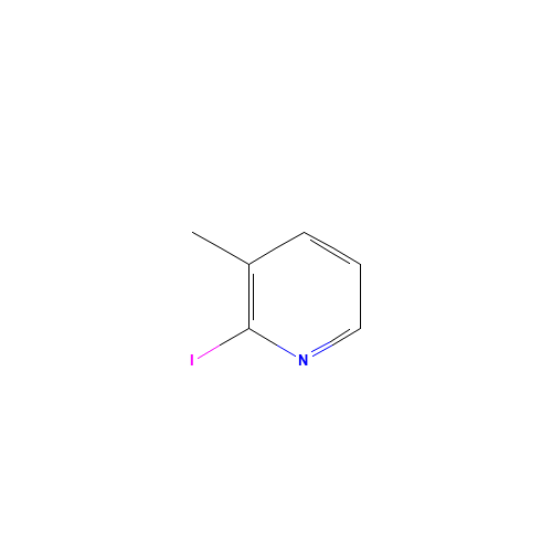 2-Iodo-3-methylpyridine (CAS: 22282-58-2) - Chemical Structure and Molecular Formula 