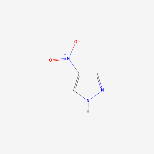 4-Nitropyrazole (CAS: 2075-46-9) - Chemical Structure and Molecular Formula 