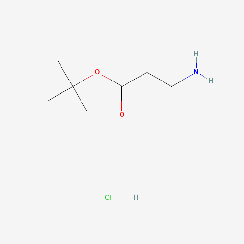 H-BETA-ALA-OTBU HCL (CAS: 58620-93-2) - Chemical Structure and Molecular Formula 