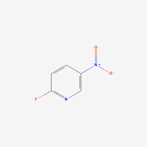2-Fluoro-5-nitropyridine (CAS: 456-24-6) - Chemical Structure and Molecular Formula 