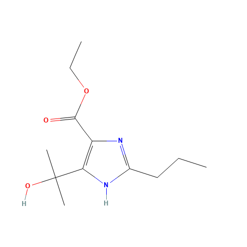 Ethyl 4-(1-hydroxy-1-methylethyl)-2-propyl-imidazole-5-carboxylate (CAS: 144689-93-0) - Related Chemical Product